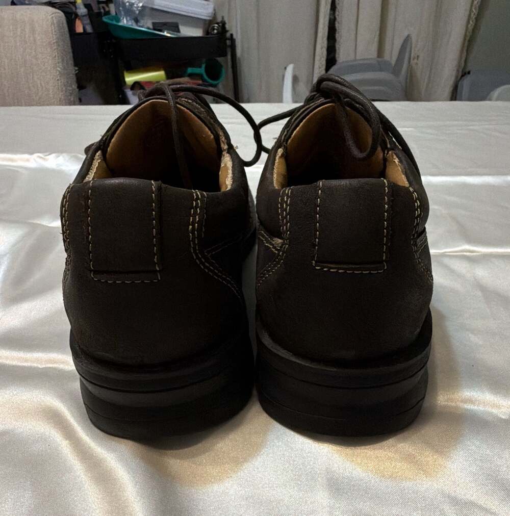Dockers ProStyle Men's Brown Leather Lace-Up Oxford Dress Shoes Size 8M 90-28908 - Picture 2 of 11